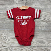Bodysuit Silly Daddy Boobs Are For Baby 6M