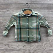 LS Plaid Button Up Shirt 12M