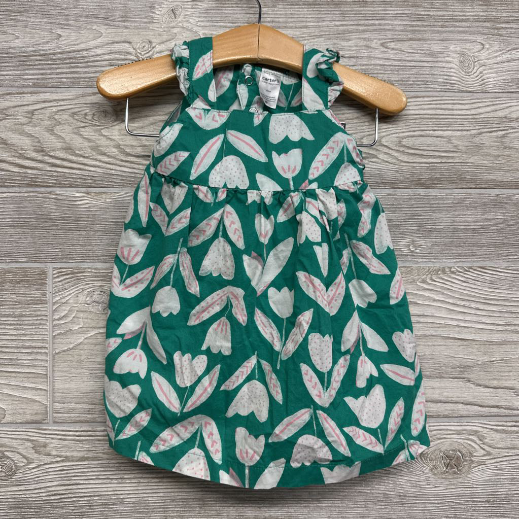 Dress & Bloomers Flowers 9M