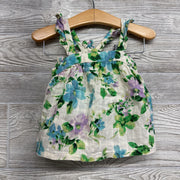 Tank Shirt & Shorts Flowers 12M