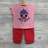 Bodysuit Strawberry & Muslin Pants 6M
