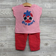 Bodysuit Strawberry & Muslin Pants 6M