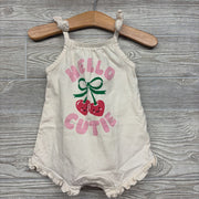 Tank Romper Hello Cutie Cherries 6-12M