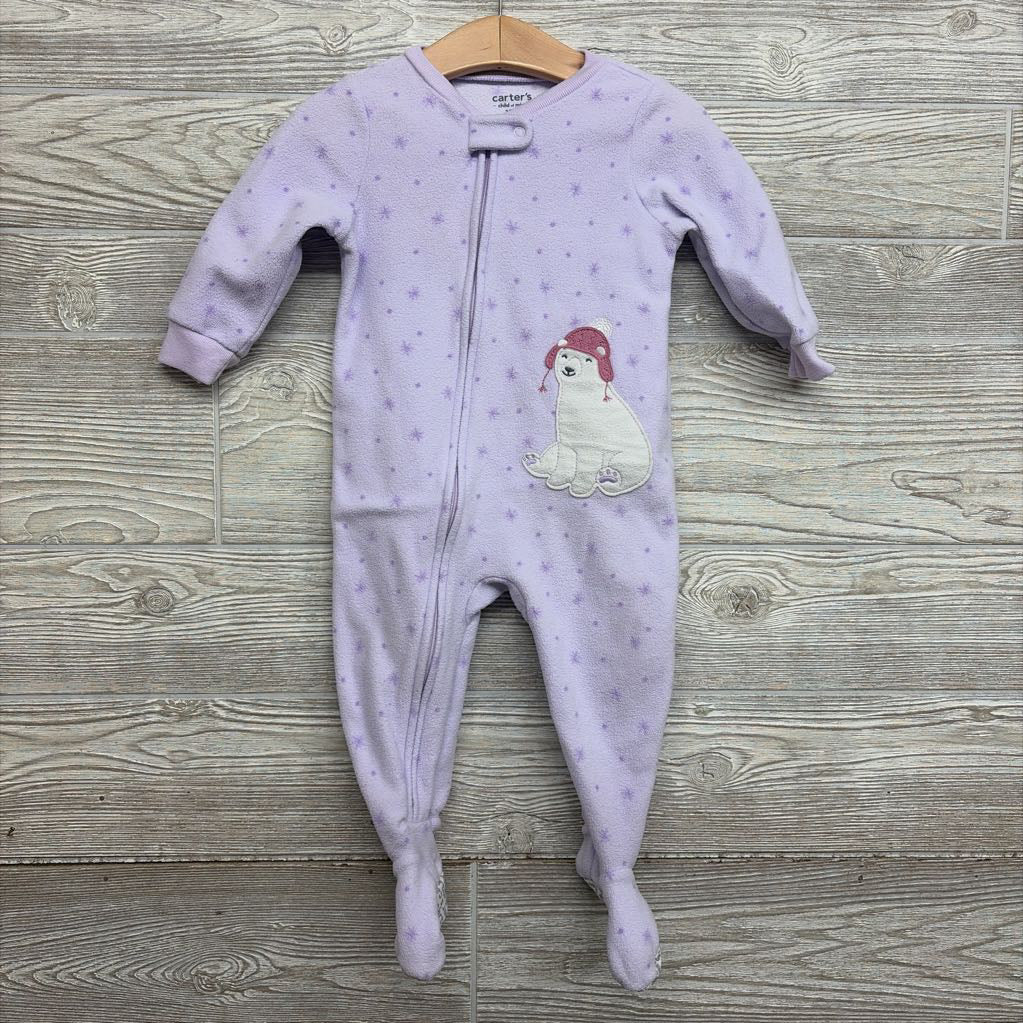Blanket Sleeper Stars Polar Bears 12M