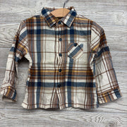 LS Plaid Button Up Shirt 2T