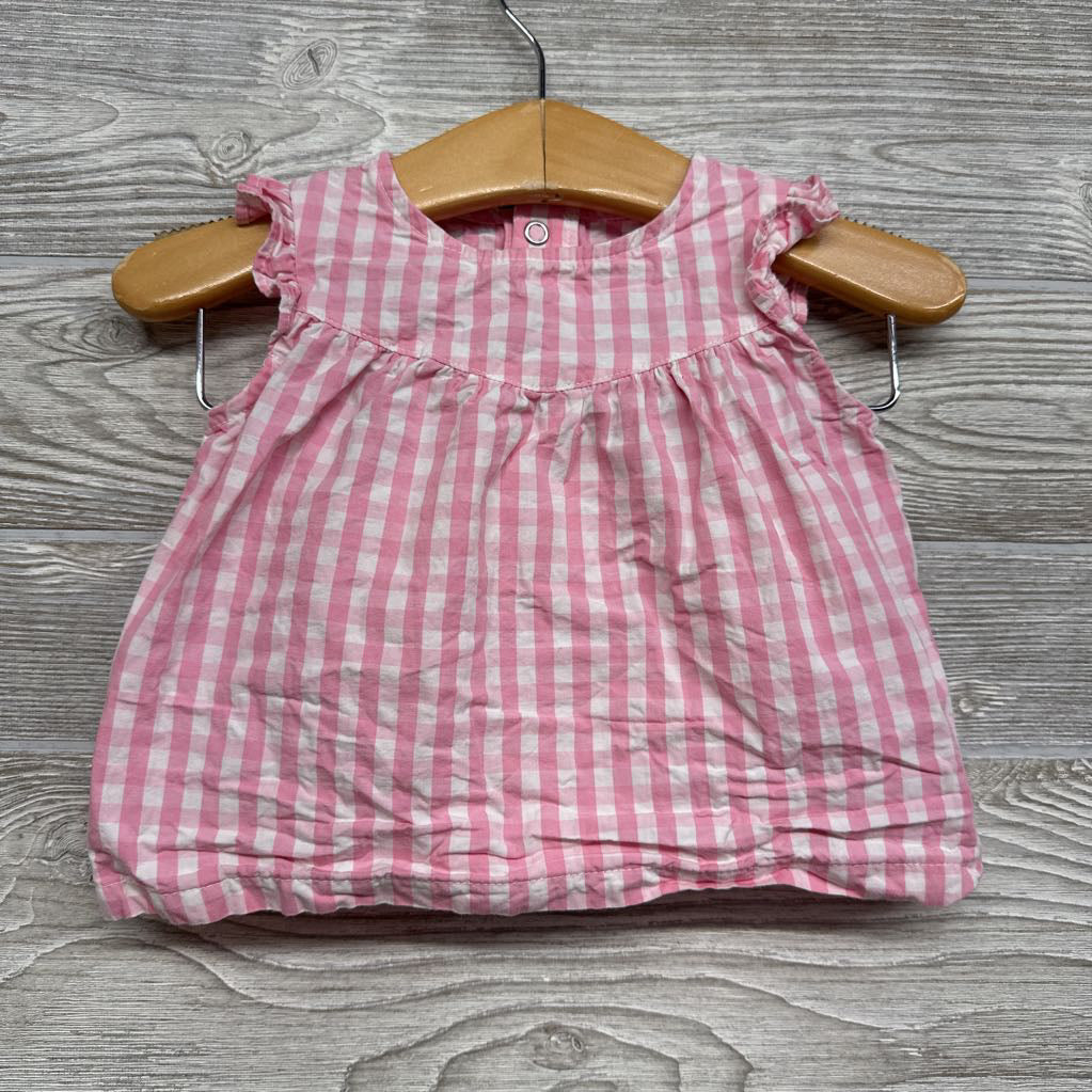 Gingham Dress & Bloomers 3M