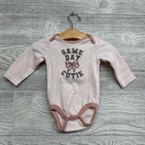 3 Pk LS Bodysuit Game Day Cutie 3-6M