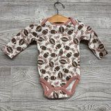 3 Pk LS Bodysuit Game Day Cutie 3-6M
