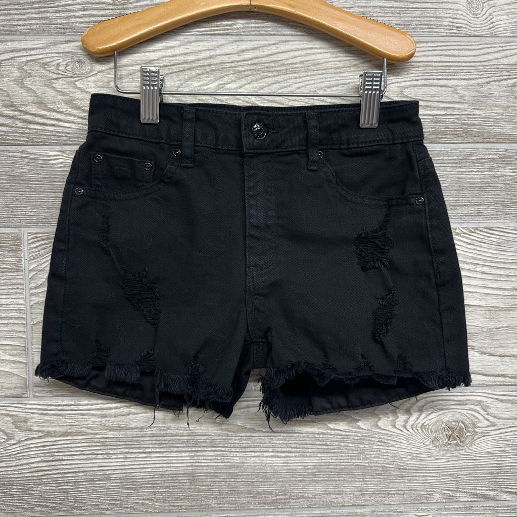 Denim Shorts Ripped 7
