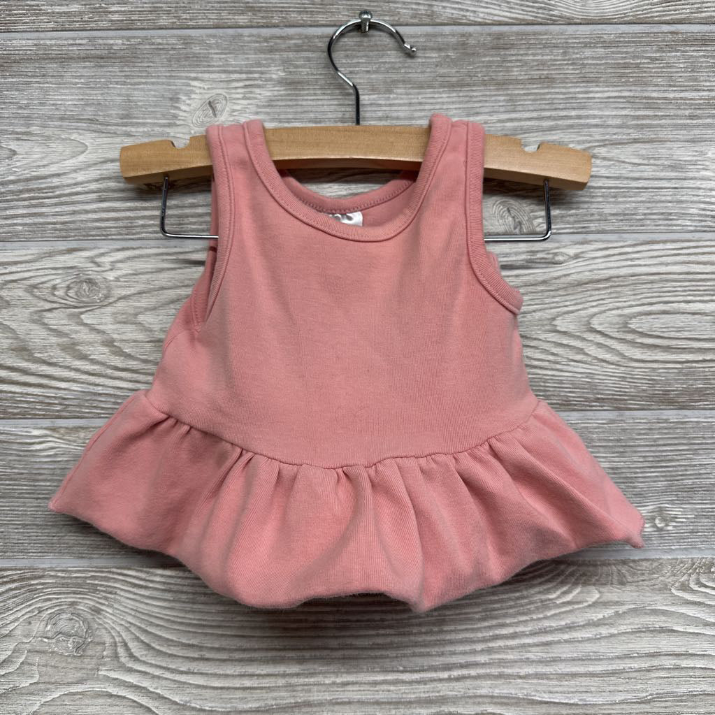 Peplum Tank & Shorts Ruffle 3M