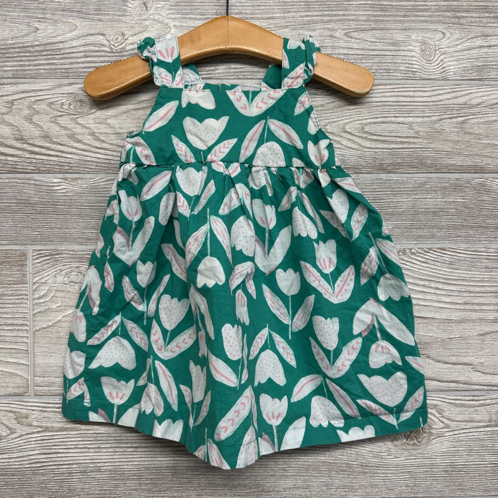 Tank Dress Flowers 12M