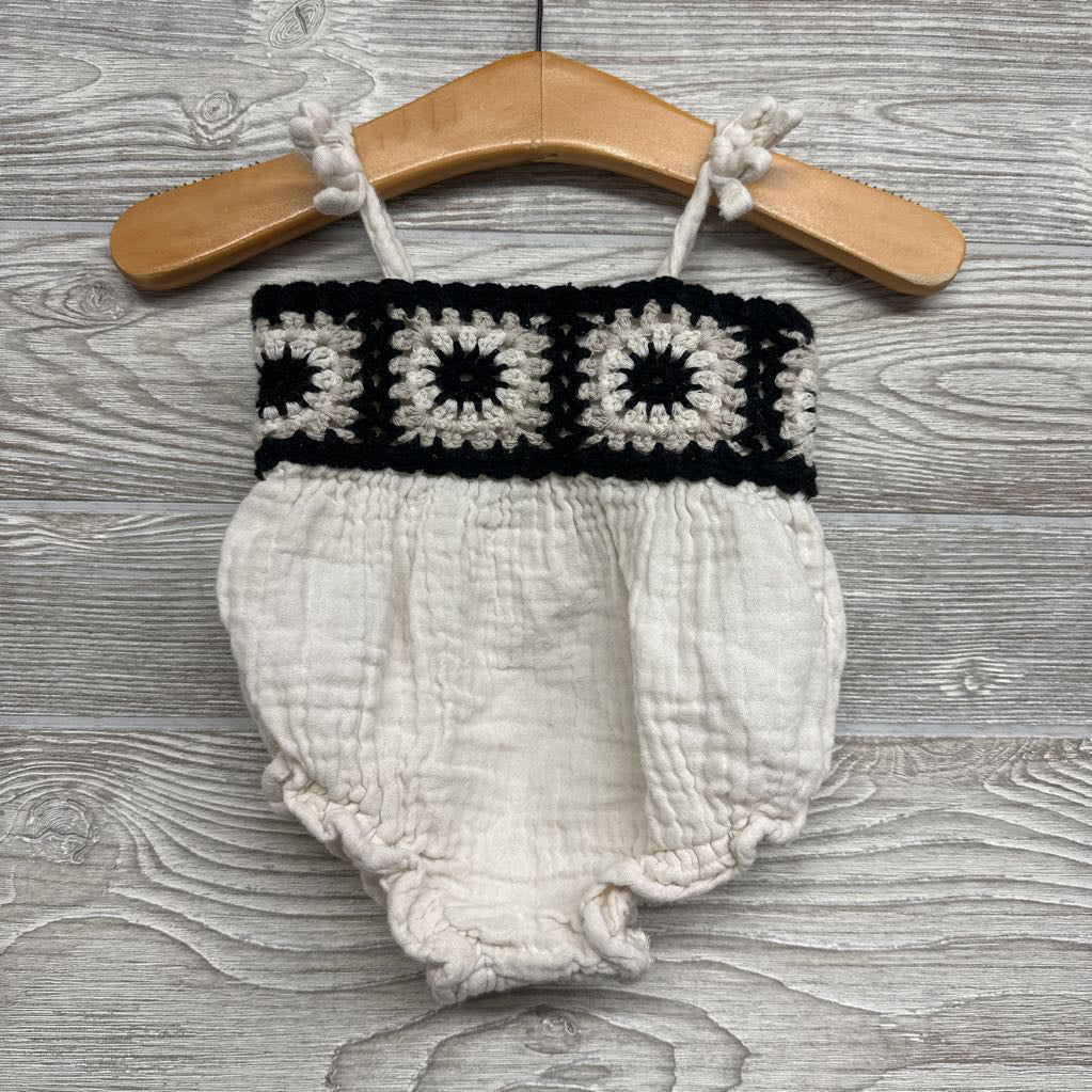 Muslin Romper 0-3M