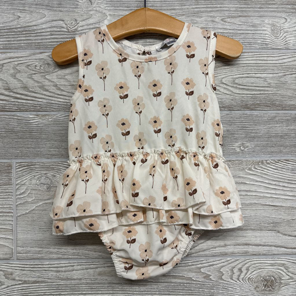 NEW Sunsuit Flowers 12M