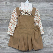 NEW Ribbed LS Shirt Animal Print & Jumper 6M