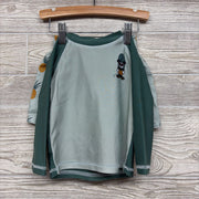 LS Swim Shirt & Trunks Mickey Mouse 12M