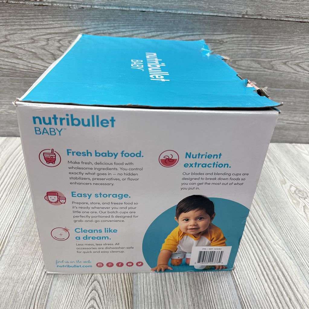 NEW Expanded Baby Blender Set