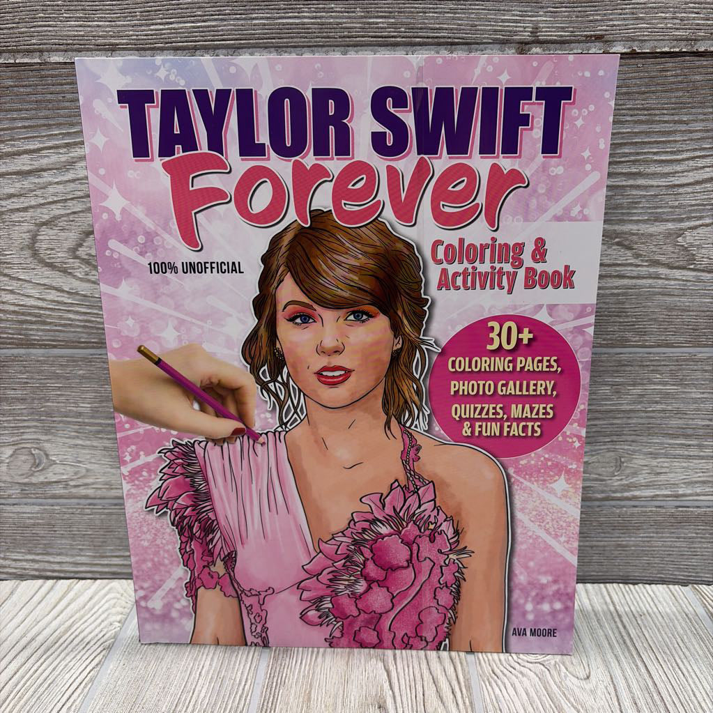 NEW Taylor Swift Forever Coloring & Activity Book