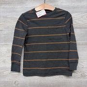 LS Shirt Chest Pocket Stripes 4T