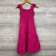 Smocked Flutter Strap Tiered Dress 10-12