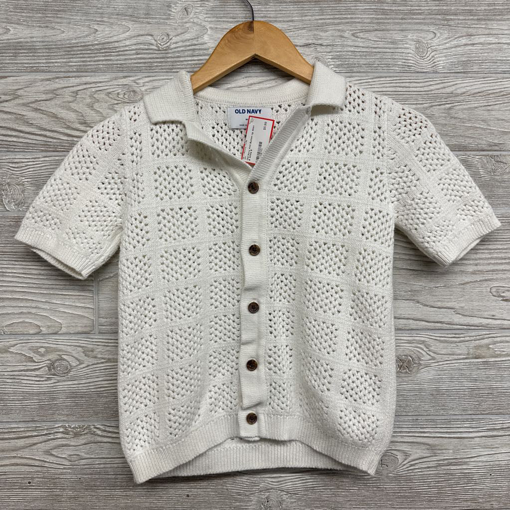 Knit Button Up Shirt 8