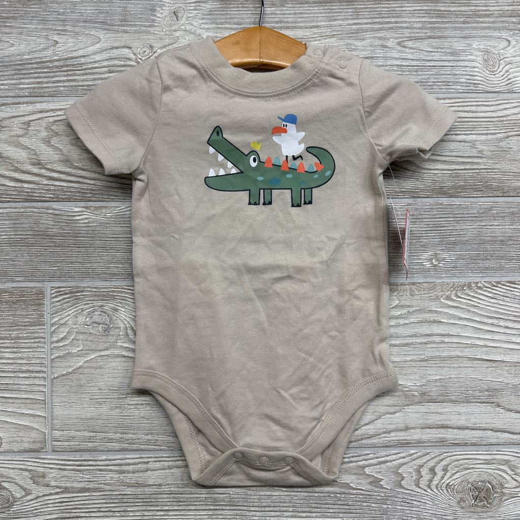 NEW Bodysuit Alligator Seagull 12M