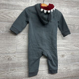 LS Coverall W/ Shark Hood 6-12M