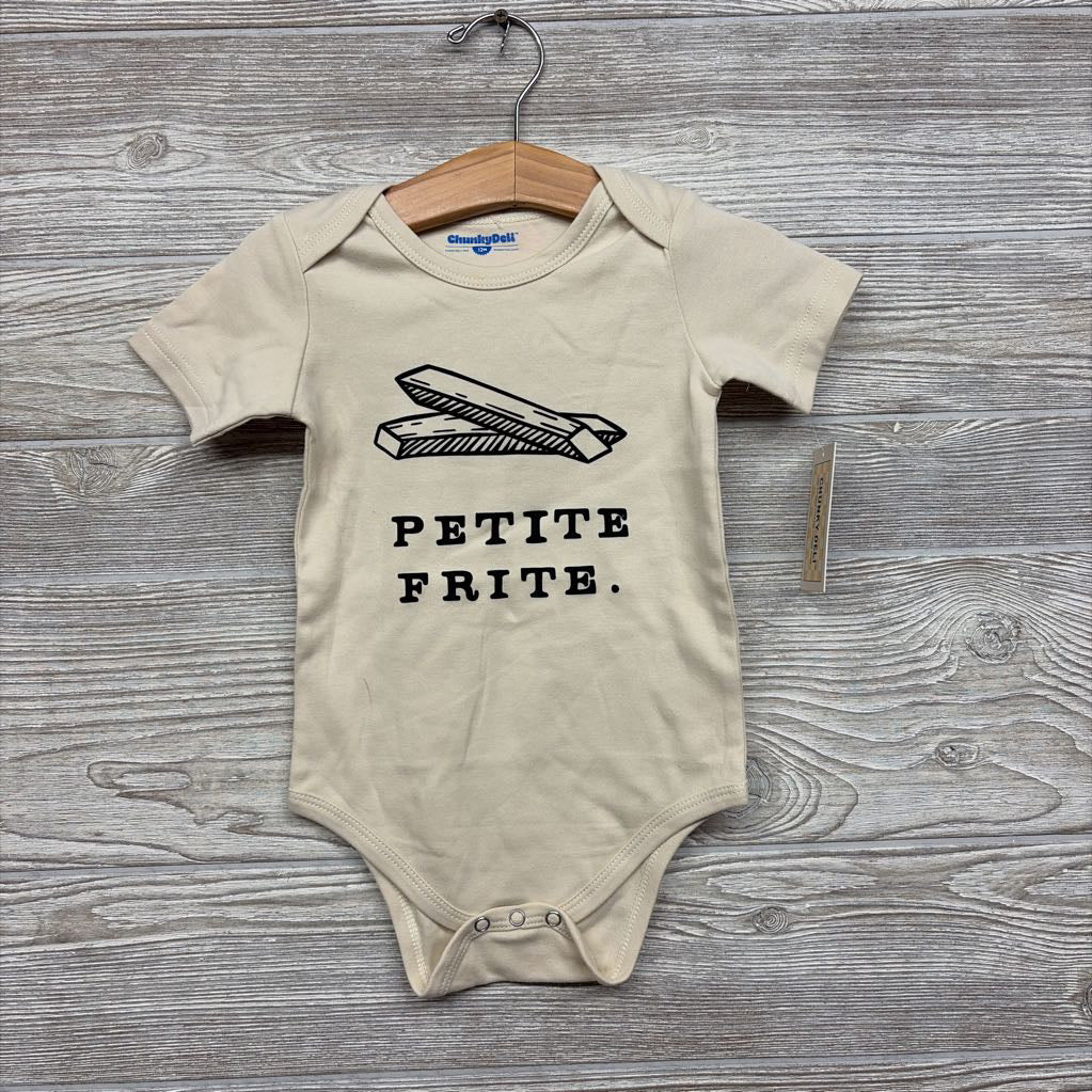 NEW Bodysuit Petite Frite "Small Fry" 12M