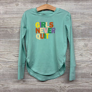 LS Active Shirt Girls Never Quit 4-5