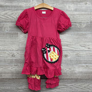 Nw/oT Shirt Ruffles Pencil & Ruffle Pants 8