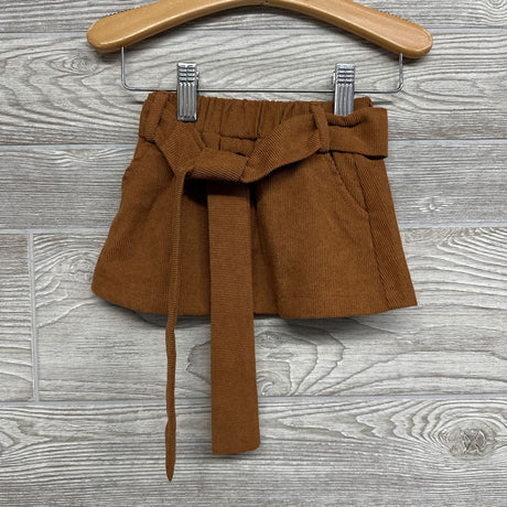 NEW Ribbed LS Shirt Ruffle & Skirt 12M
