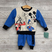NEW Crewneck Oh Boy Mickey & Sweatpants 12M
