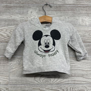 Mickey Mouse Hoodie Always Happy 6M