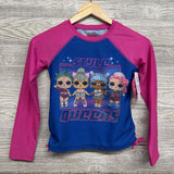 NEW 2 Pc Swimsuit W/ LS Rashguard 10/12
