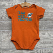 Bodysuit Crawl Walk Tackle Miami Dolphins 3-6M