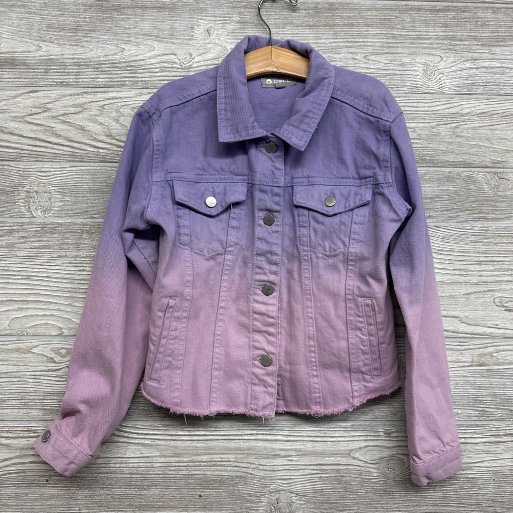 Denim Jacket Ombre Frayed 14