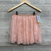 NEW Tulle Skirt Embroidered Flowers 14