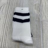 NEW 2 Pair Crew Socks 5.5-8.5c