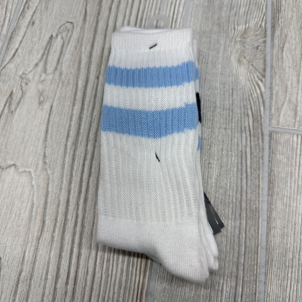 NEW 2 Pair Crew Socks 9-2.5y