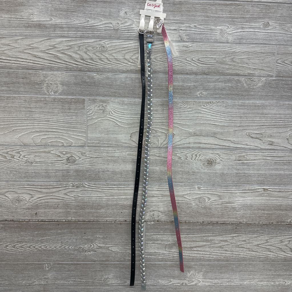 NEW 3 Pk Belts Large