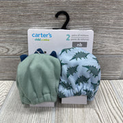 NEW No Scratch Mittens Dinosaurs Nb