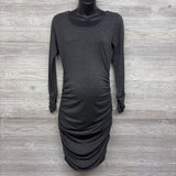 LS Ruched Dress Medium