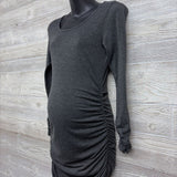 LS Ruched Dress Medium