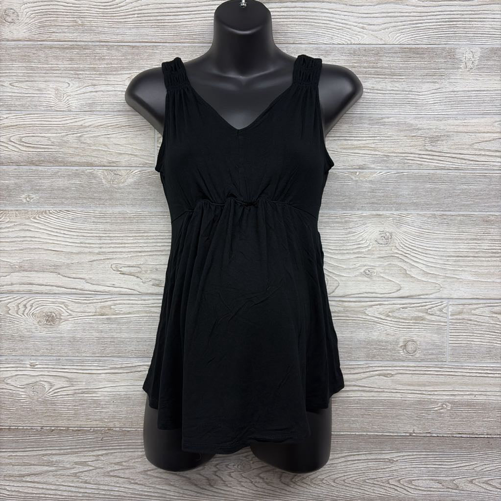 Tank Top Smocked Straps Small