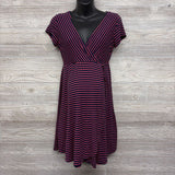 Wrap Dress Stripes Small