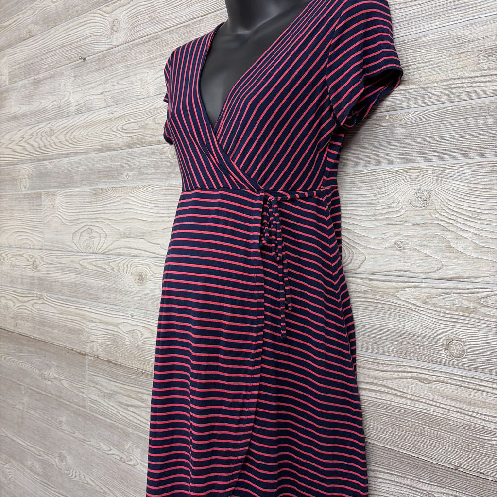 Wrap Dress Stripes Small