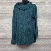 Cowl Neck Hacci Nursing Sweater XL