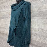 Cowl Neck Hacci Nursing Sweater XL