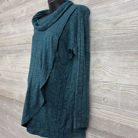 Cowl Neck Hacci Nursing Sweater XL