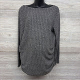 LS Ribbed Hacci Shirt XXL