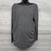LS Ribbed Hacci Shirt XXL